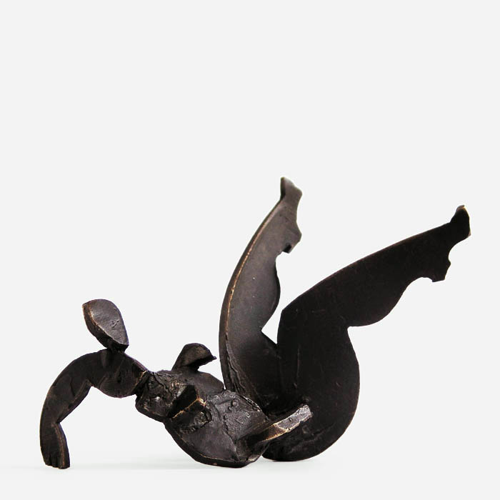 Ungeniert, Bronze, Höhe 7cm